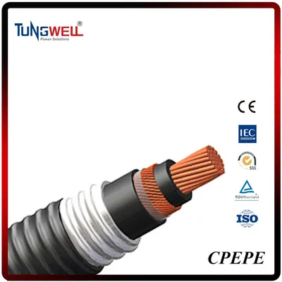 Excellent Mechanical Properties Steel Wire Flat Travelling Lift Cable