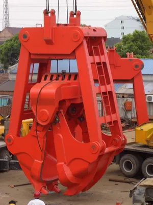 Efficient Grab of Underwater Dredging Grab