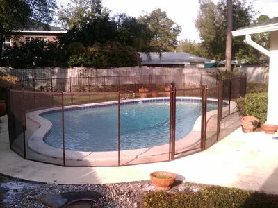 Factory Directly Sales Portable Security Aluminum Removable Safety Mesh Pool Fence