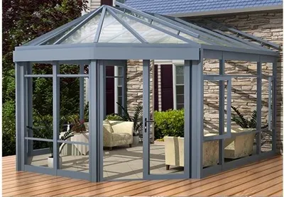 Sunshine Room, Car Shed, Garden Shed, Balcony Seal Window to Customize Yg-S091105