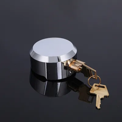 High Security Heavy Duty Truck Lock Garage Shed Door Safety Puck Padlock Hidden Hasp Lock