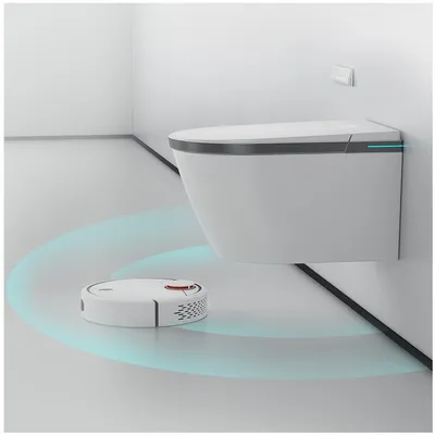 Wall Hang Water Closet Smart Toilet with Concealed Water Tank
