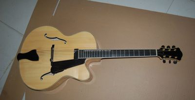17inch Handmade Jazz Guitar---Available in The Stock