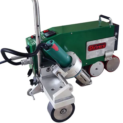 PVC Tpo Banner Waterproof Roofing Hot Air Welder Plastic Welding Machine Automatic Climbing Tarpaulin Roof CE RoHS Certificated