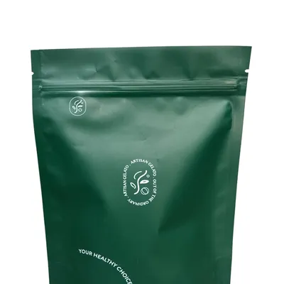 Professional Flat Bottom Tea Pouch Custom Sizes and Styles Option
