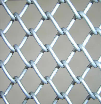 High Security Galvanized Chain Link Wire Mesh Fence for Protection