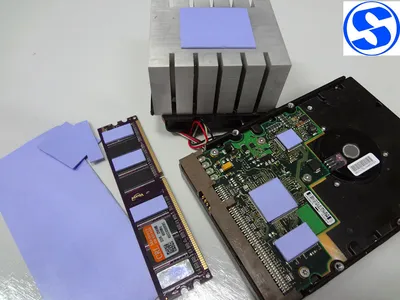Thermally Conductive Silicone Interface Pad