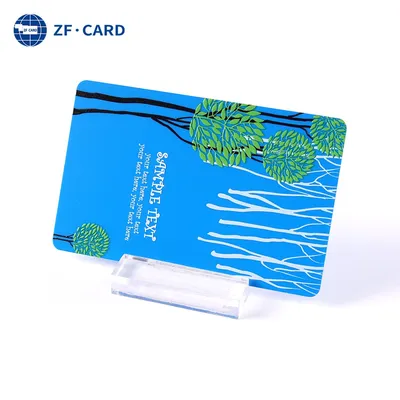 Customized 13.56MHz MIFARE Plus (R) S 2K (4B) Contactless Employee Attendance PVC Card