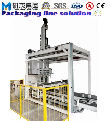 Automatic Gantry Type Coordinate Formula Layer Palletizer Stacker for Food Packing