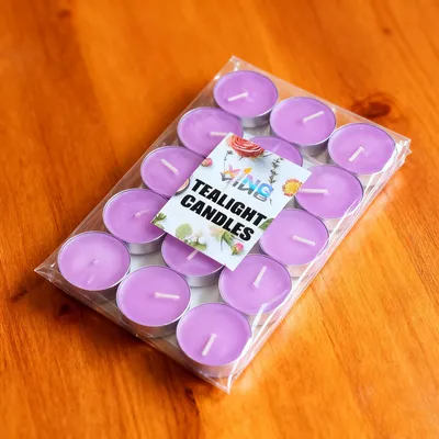 Wholesale High Quality Colored Aromatherapy Tea Candle Light Party Decoration Wax Tealight