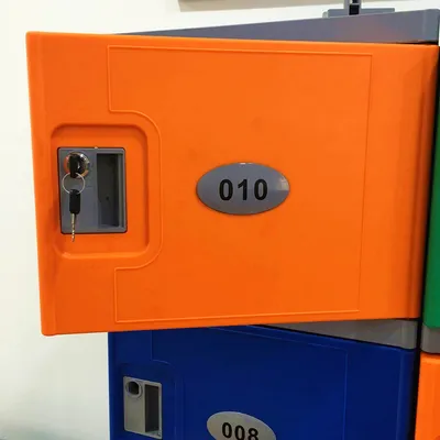 21inch Color Individual Gym School Furniture ABS Plastic Electronic Lockers