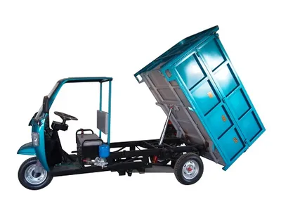 Electric Garbage Collecting Vehicle 3 Wheels