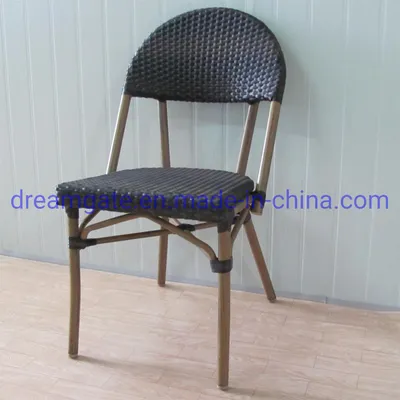 3 Years Guarantee Stacking Restaurant Bamboo Look Chair Bar Chair