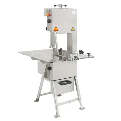 304 Steel Frozen Meat Bone Saw Cutting Machine with Emergency Brake Function