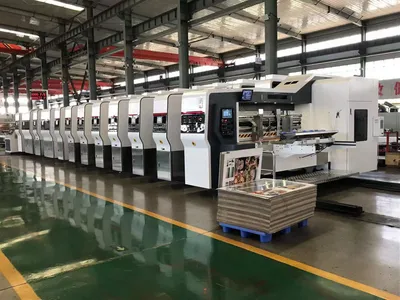 High Level Printing Machine with Varnish Coating and Drying