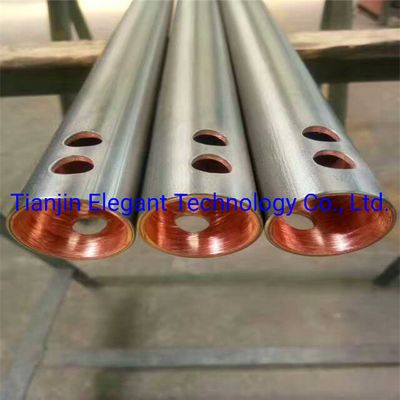 Titanium Clad Copper Bar for Desalination of Sea Water / Titanium Copper Cladded Composite Rods Wire for Aerospace/ Conductive Tenminal