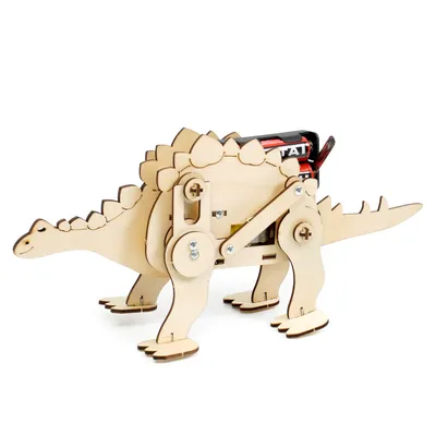 Mechanical Sword Dragon Kit Children DIY Stem Creative Scientific Programming Technology Learning Wooden Steam Educational Toys