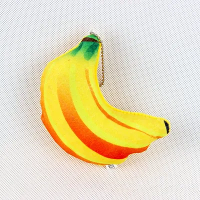 Doll Fruits Key Chain Plush Toys Banan Pendant Toy Children's Gift