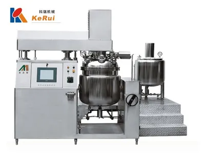 Kerui Krgrs-100L PLC Control Vacuum Emulsifying Machine Mixer