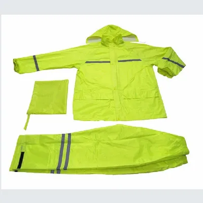 Customizable Top Selling Polic PVC Reflecting Rain Suits Adults Men Waterproof Custom Rain Coat Rain Pants, Rain Wear