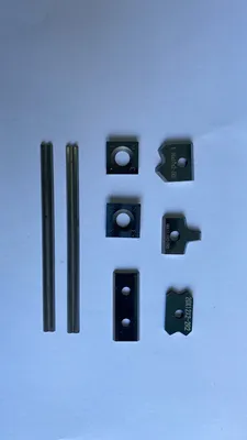 for Woodworking Planer Cutterhead Raw Materials Tungsten Carbide Square Reversible Knives 14*14*2.0-30degrees