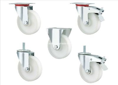 Industrial White PP Caster