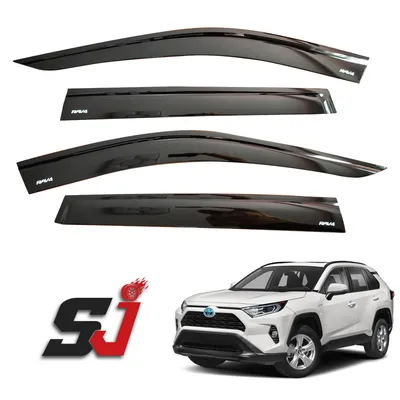 Factory Car Accessories Weather Shield Wind Window Deflector Car Rain Sun Visor for Toyota Rva4