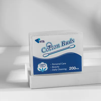 Premium 200 Cotton Buds for Makeup and Beauty Care
