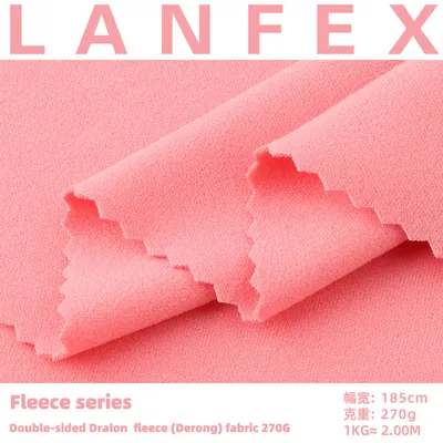 Textile Stretch Velvet Fleece Fabric of Premium Quality for Sportswear Apparel