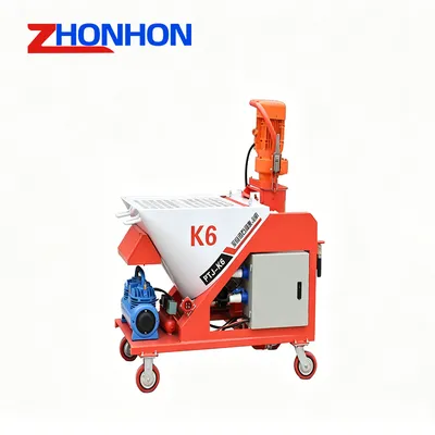 Building Renovation Professional Solution Gypsum Spray Machine Automatic Mortar Plaster Machine Cement Sprayer