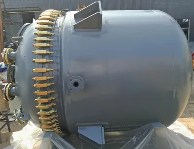 5000L Glass Lined Reactor Type K with Frame Anchor Agitator