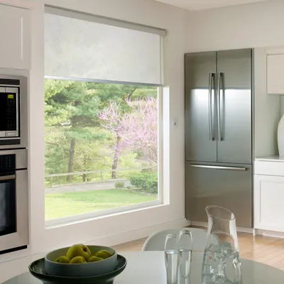Sunshades Window Project Electric Motorized Windproof Roller Shutters Blinds