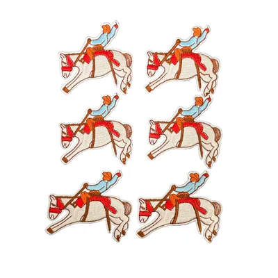 Premium Round Woven Embroidery Patch for Home Textiles
