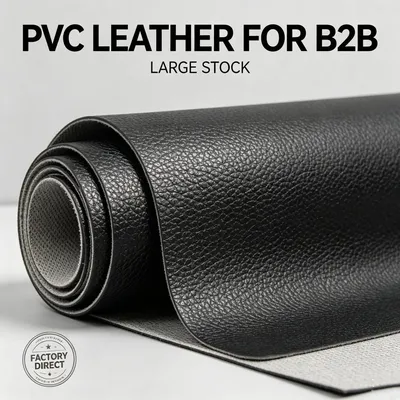 Wholesale Soft Touch Matte 137cm Wide PVC Artificial Leather Fabric Roll for Sofa Cover Upholstery