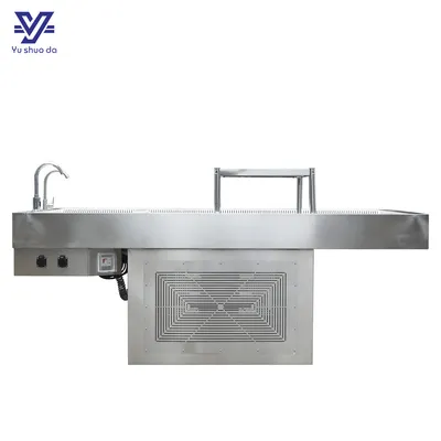 Rustproof Stainless Mortuary Equipment Dissecting Autopsy Table