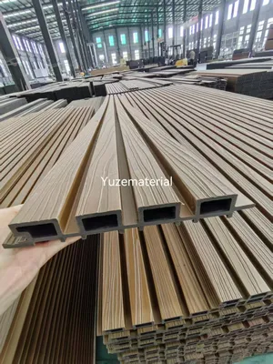 Exterior Wood Plastic Composite Waterproof Anti-UV WPC Cladding Composite Siding Board