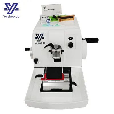 Laboratory Pathology Medical Paraffin Wax Rotary Microtome with Specimen Retraction