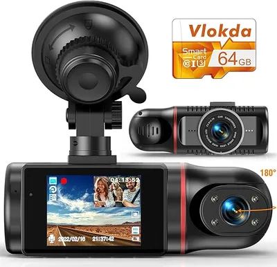 170° FHD Dashcams for Cars with 64GB Card for Driving Car Camera