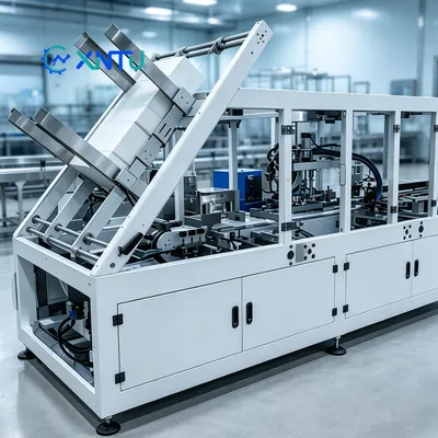 Automatic Wrap Around Box Packing Machine for Cartons Bottles and Consumer Goods