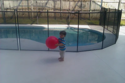 High Quality Baby Care Security PVC Mesh Swimming Pool Fence for Children