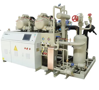 100HP Compressor Racks Hanbell Screw Condensing Unit for Middle Room Temperature