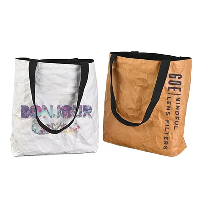 Tyvek Paper Waterproof Cosmetic Bags for Makeup Brush