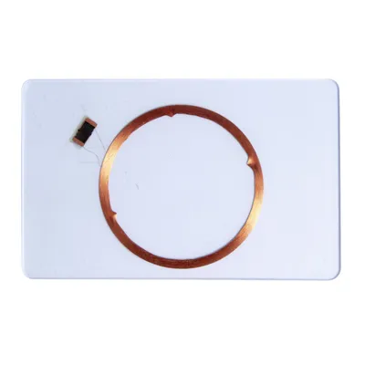 Blank White Plastic Cards for Wholesale with Read Only RFID 125kHz Chip to Be Printed by Yourself as The Access Control Card