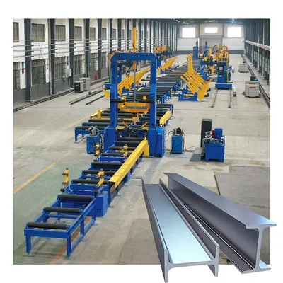 Automatic Assembling Welding Heavy H Beam Automatic Production Line