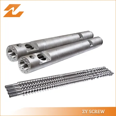 90mm Parallel Twin Screw Barrel and Parallel Double Barrel Screw