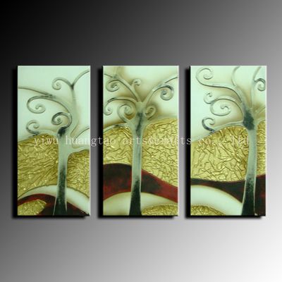 Landscape Painting--Leather Painting-- (htlp-1545abc)