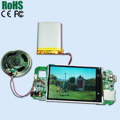 Promotion Gift Video Greeting Card Module (ZXS)