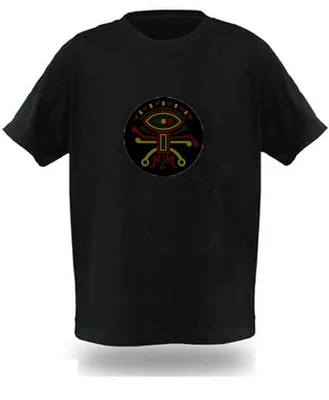 Music Activated EL T Shirt
