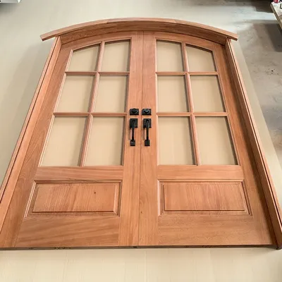 High End Luxury Villa Wood Double Hung Window for Residential House