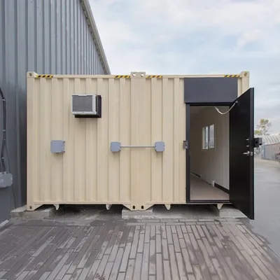 Made-to-Measure Prehung Steel Man Door for Modular Building